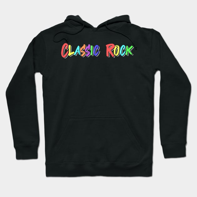 classic rock color fun Hoodie by creator pintar